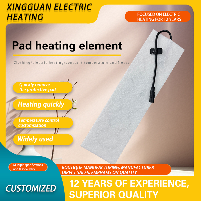 Pad heating sheet