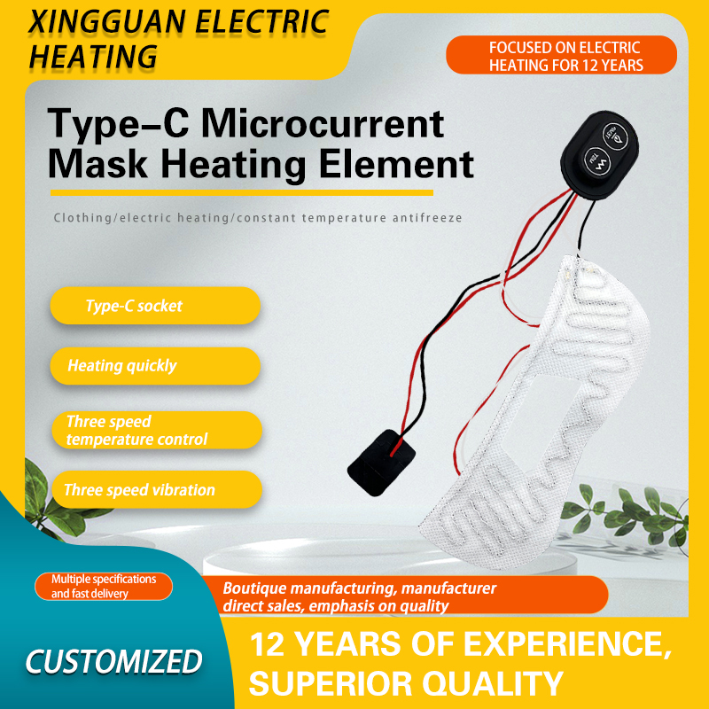 type-c micro-current mask heater